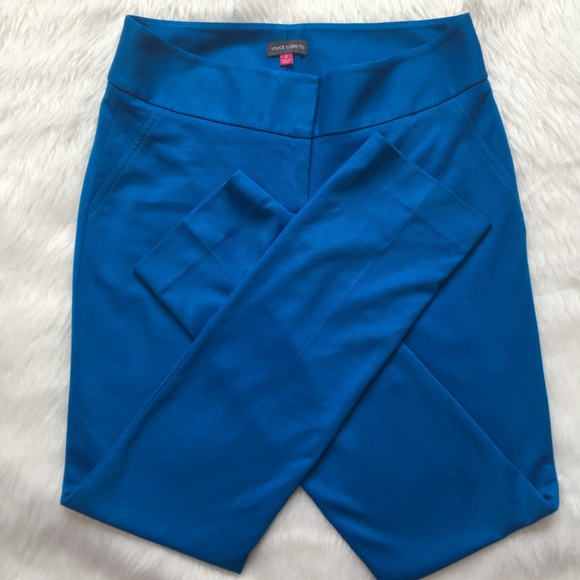Vince Camuto Peacock Blue Pants Size 4 - Picture 6 of 10